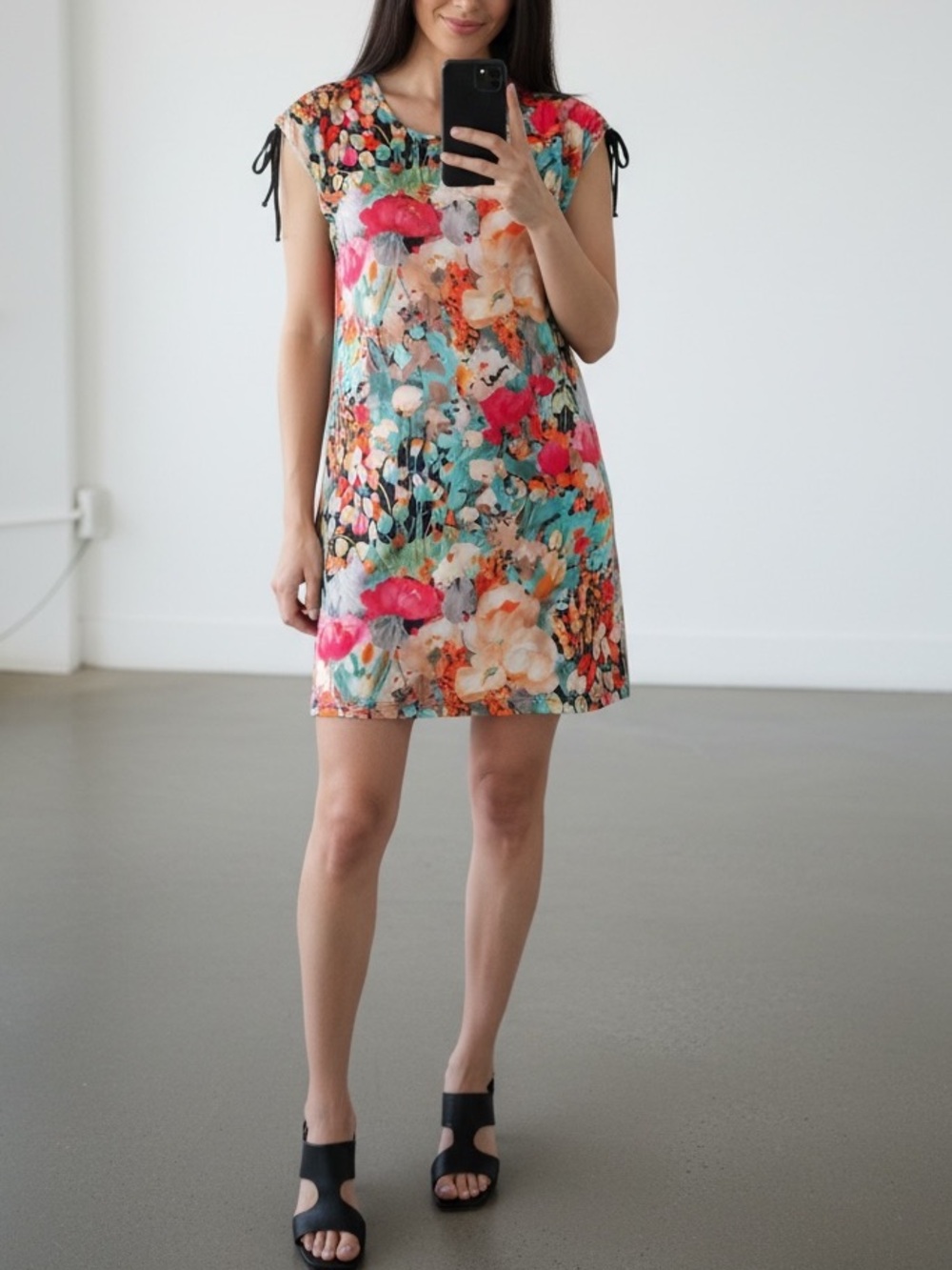 Made in Japan Floral Multicolor Dress